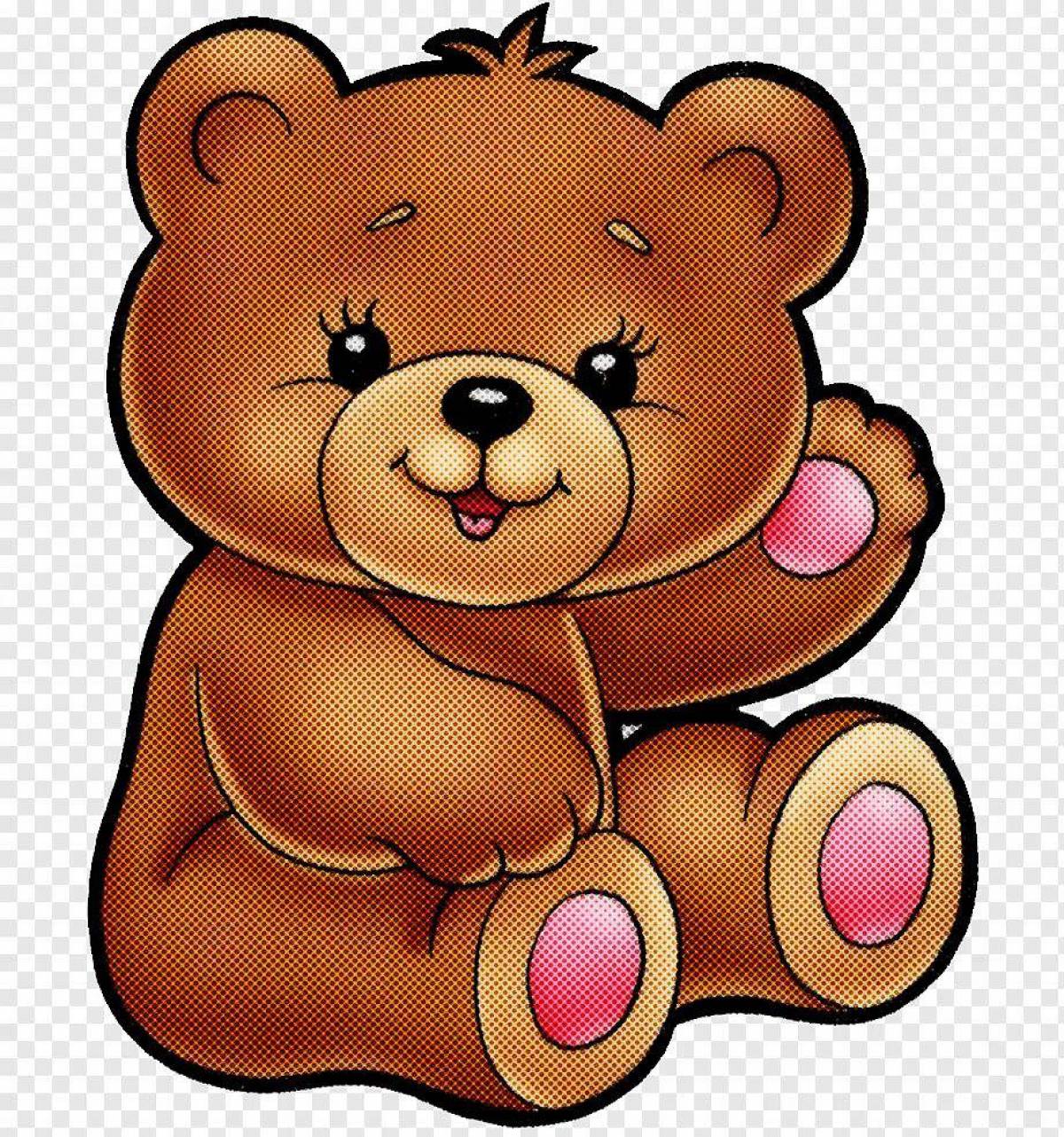 Медведь картинка для детей #25