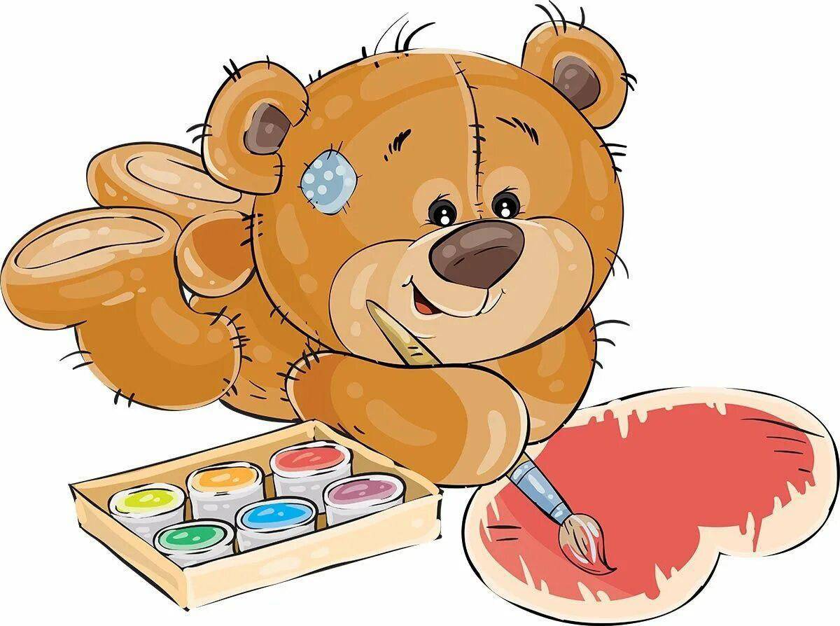 Медвежонок для детей #17