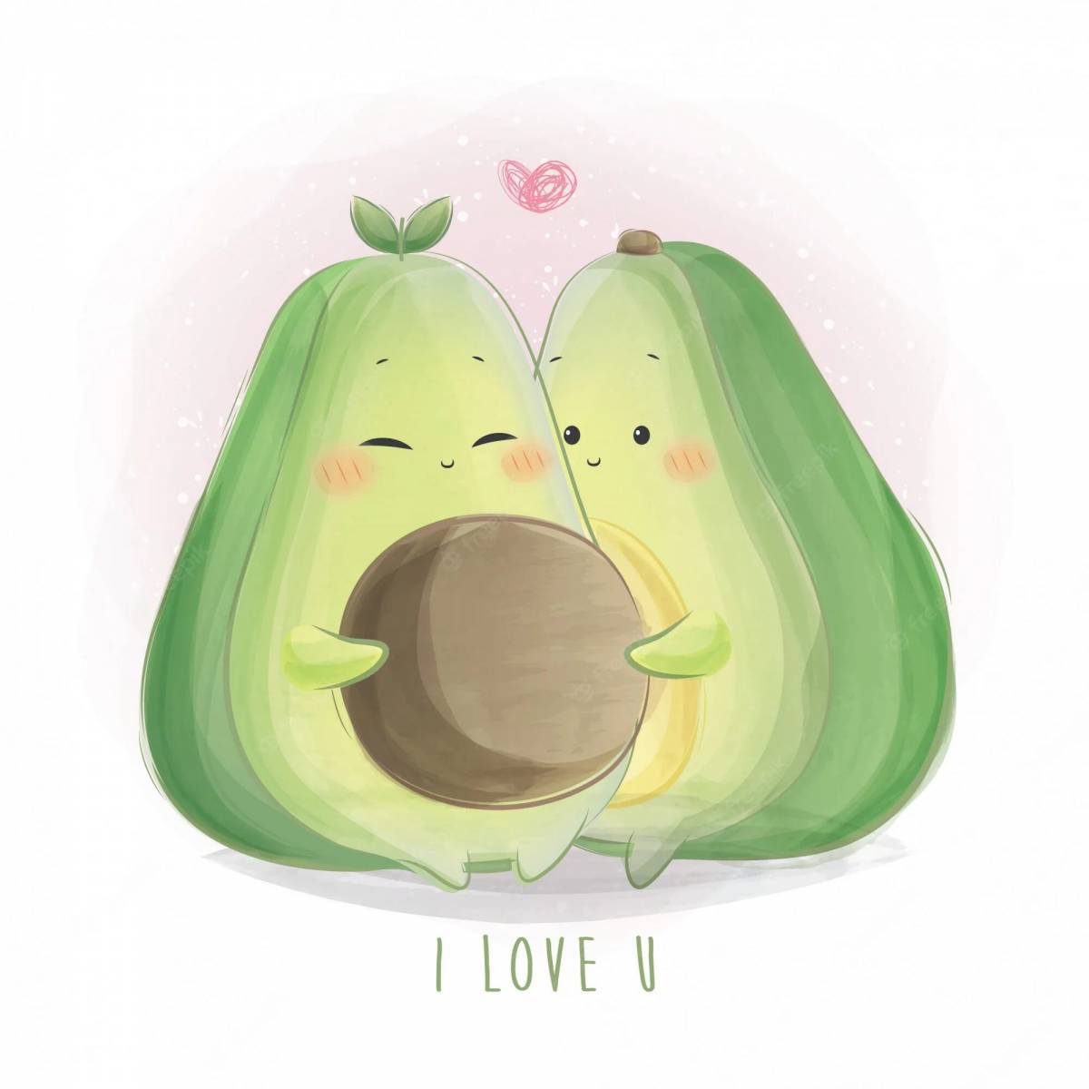 Милое авокадо #9