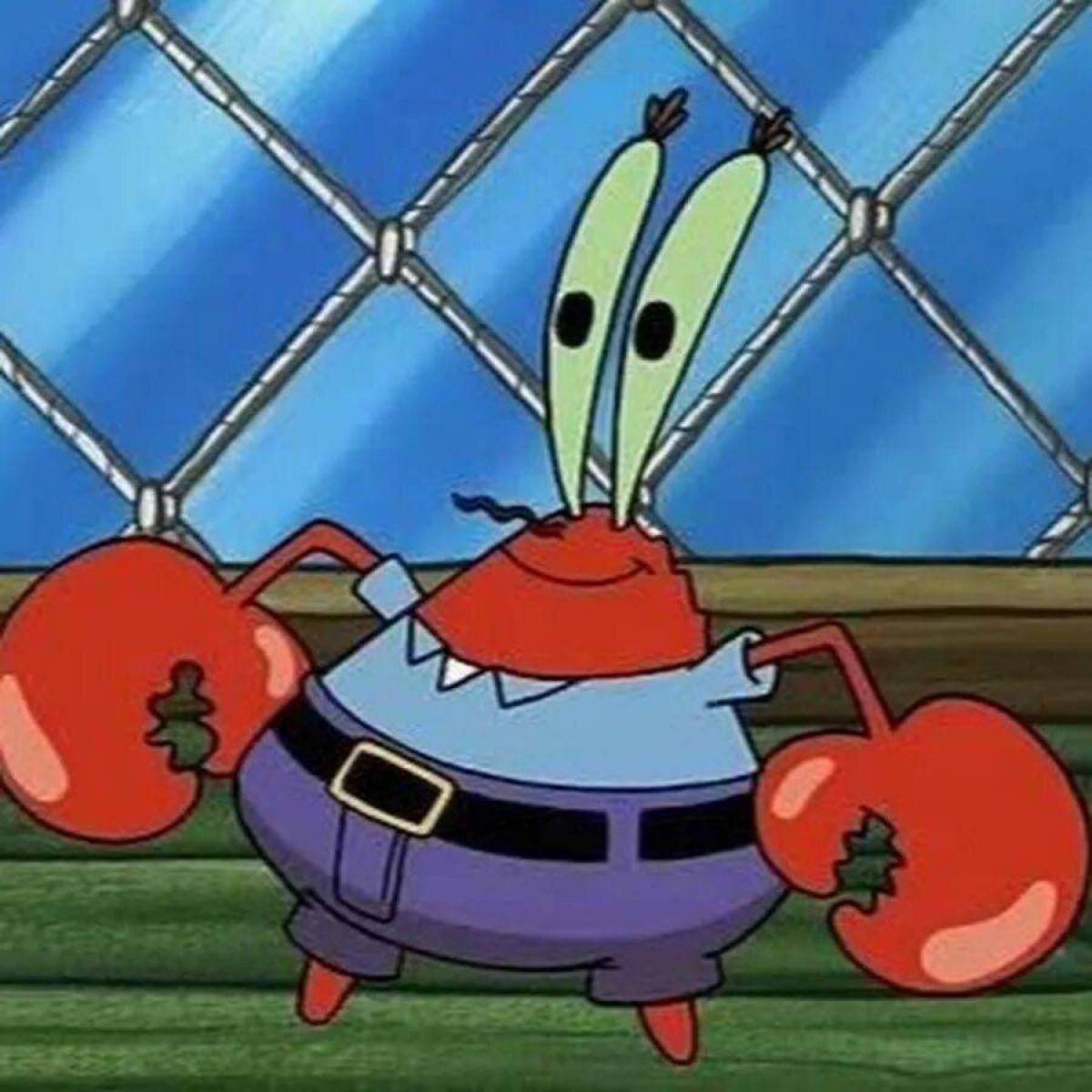 Mr Krabs Spinning