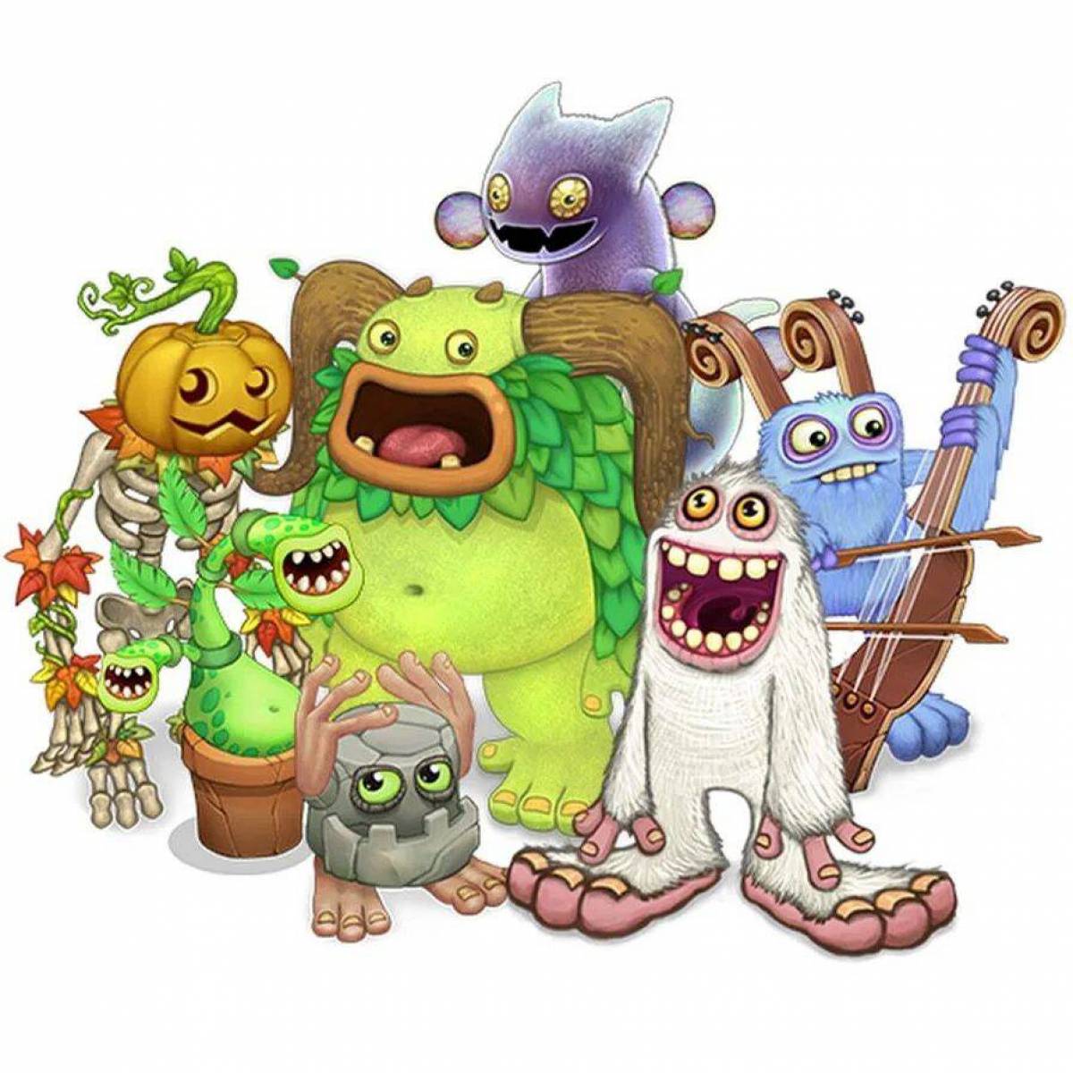 Монстры для 5 лет. Май сингинг Монстер. Эпический вужас my singing Monsters. Май сингинг Монстер монстры. Монстры из my singing Monsters.