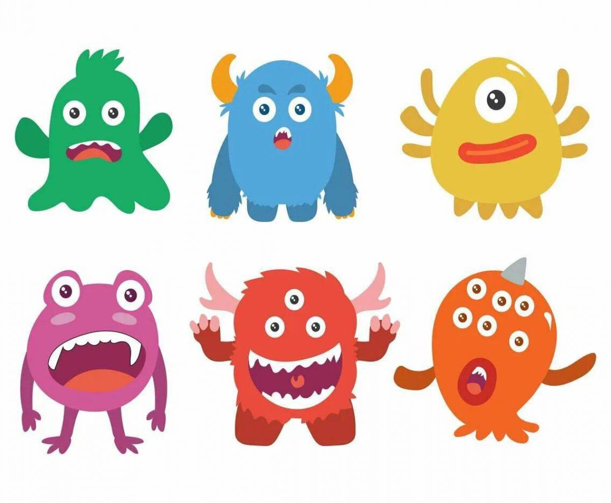 Cute monsters