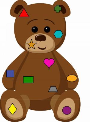 Раскраска медведь картинка для детей #13 #112008