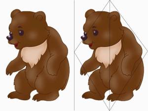 Раскраска медведь картинка для детей #15 #112010