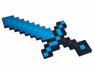 Раскраска меч из майнкрафта #23 #112610