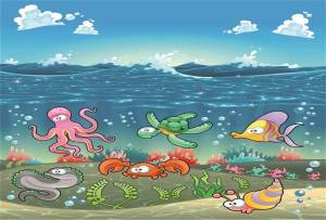 Раскраска море для детей #22 #115402
