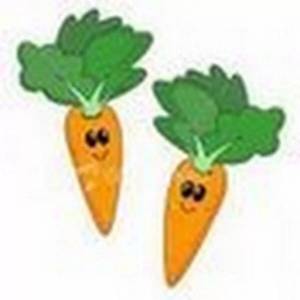 Раскраска морковка для детей 2 3 лет #3 #115496