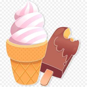 Раскраска мороженое для детей #5 #115633