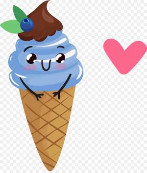 Раскраска мороженое для детей #9 #115637