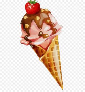 Раскраска мороженое для детей #10 #115638