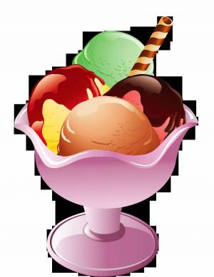 Раскраска мороженое для детей #29 #115657