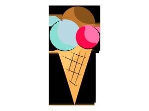 Раскраска мороженое для детей #31 #115659