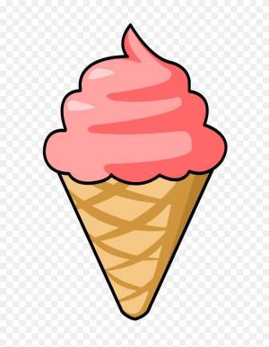 Раскраска мороженое для детей #32 #115660