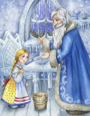 Раскраска мороз иванович рукодельница и ленивица #14 #115711
