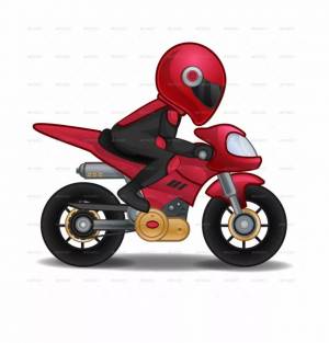 Раскраска мотоцикл для детей #5 #115999