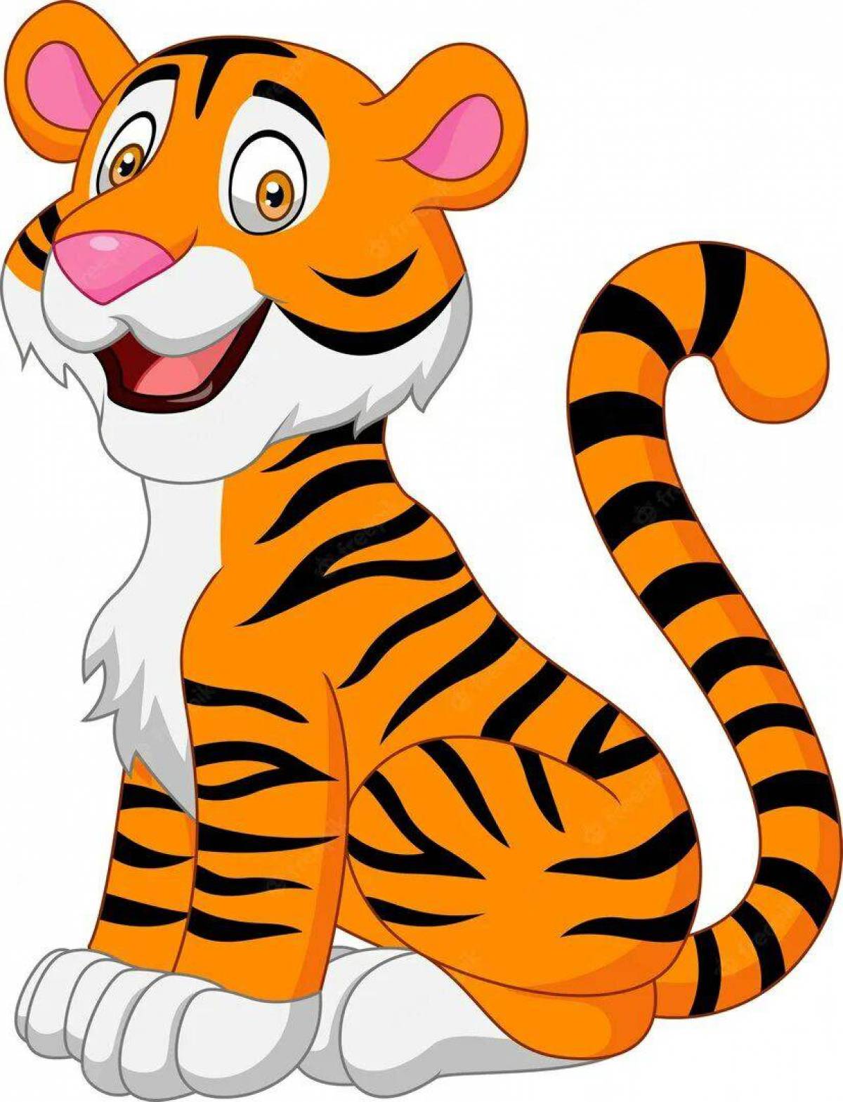 Тигр для детей #19
