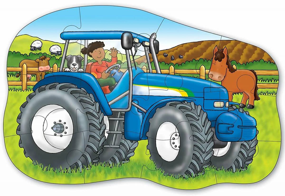 Трактор для детей #2