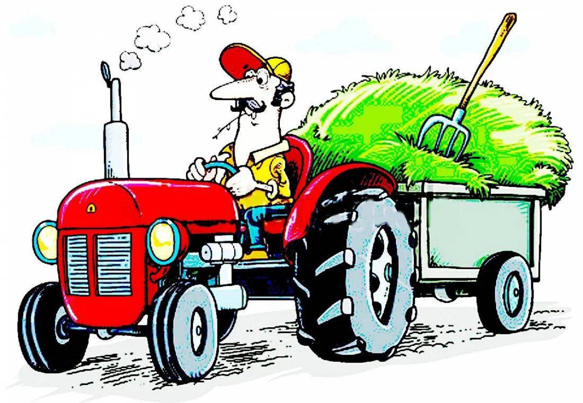 Трактор для детей #21