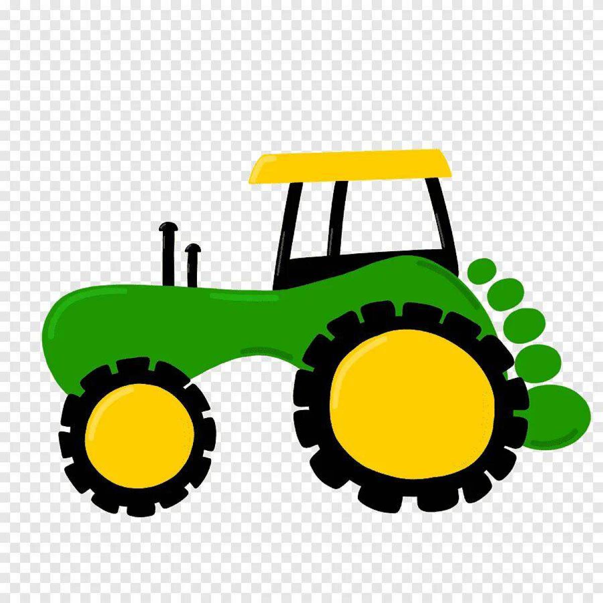 Трактор для детей #28