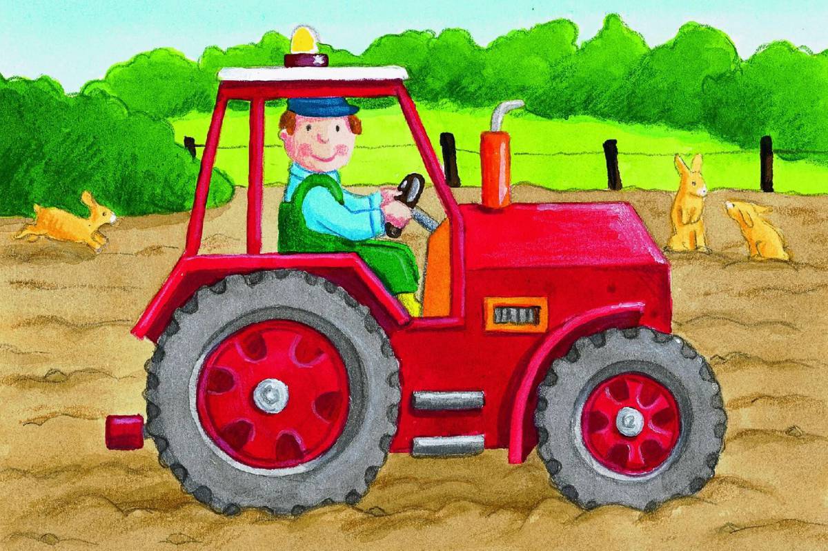 Трактор для детей #29