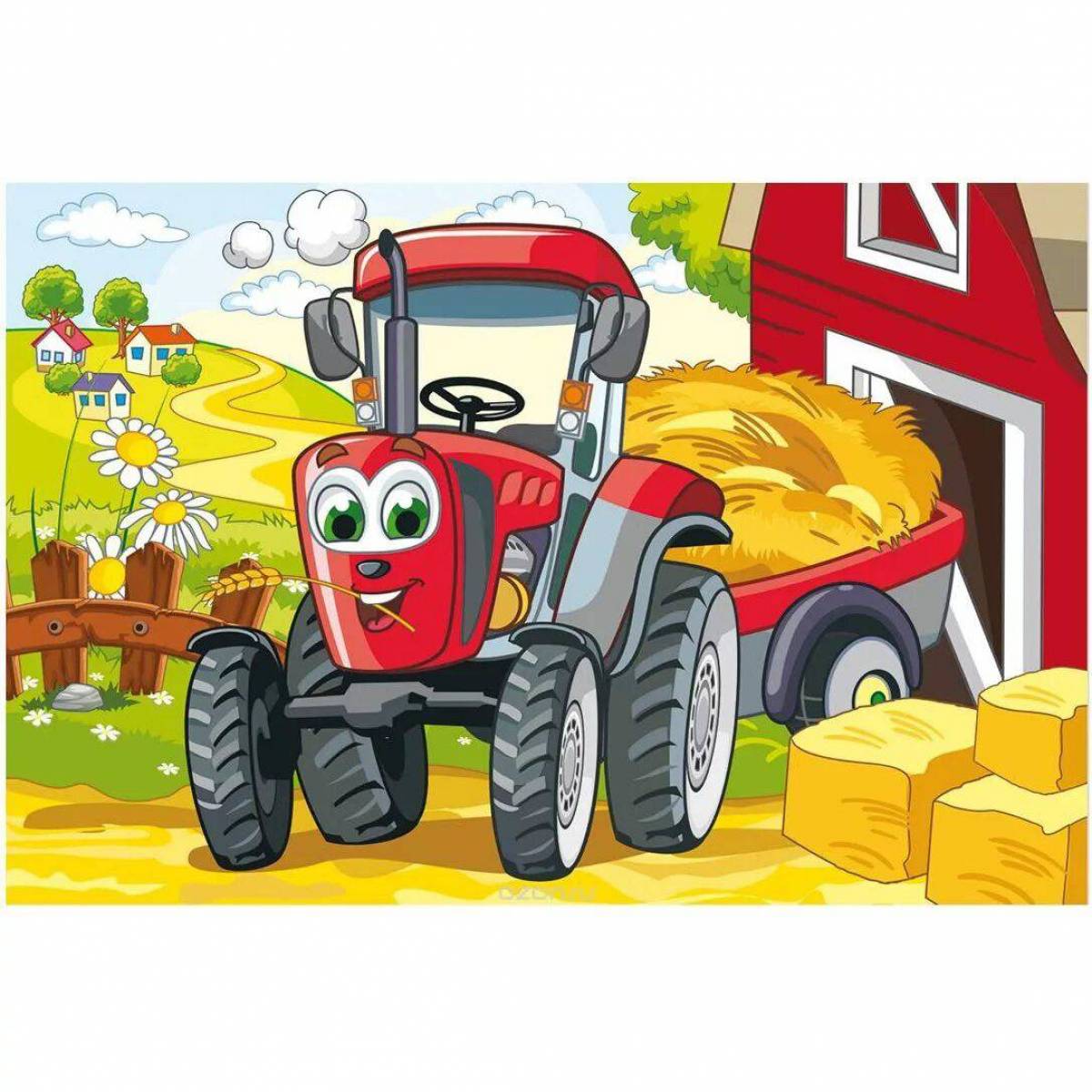 Трактор для детей #32