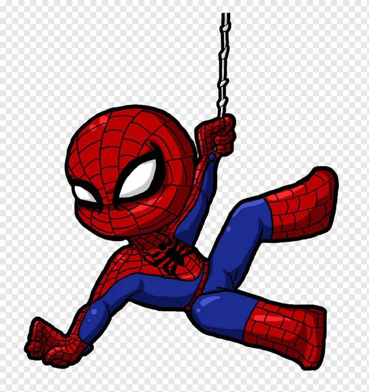 Человек паук для детей #5
