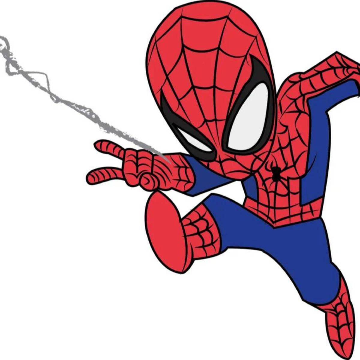 Человек паук для детей #9