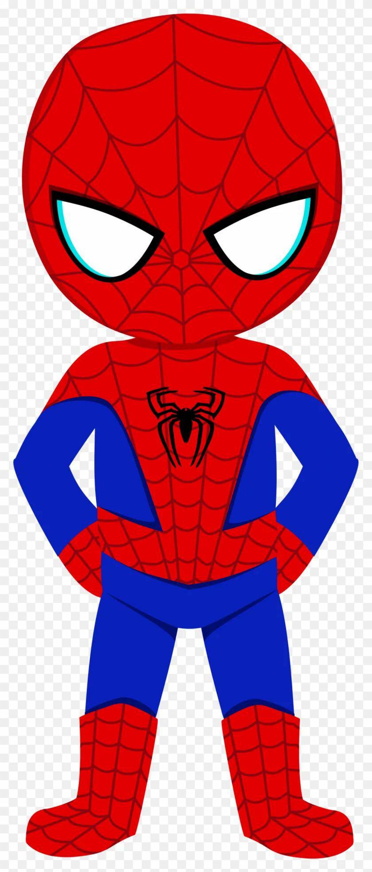 Человек паук для детей #11