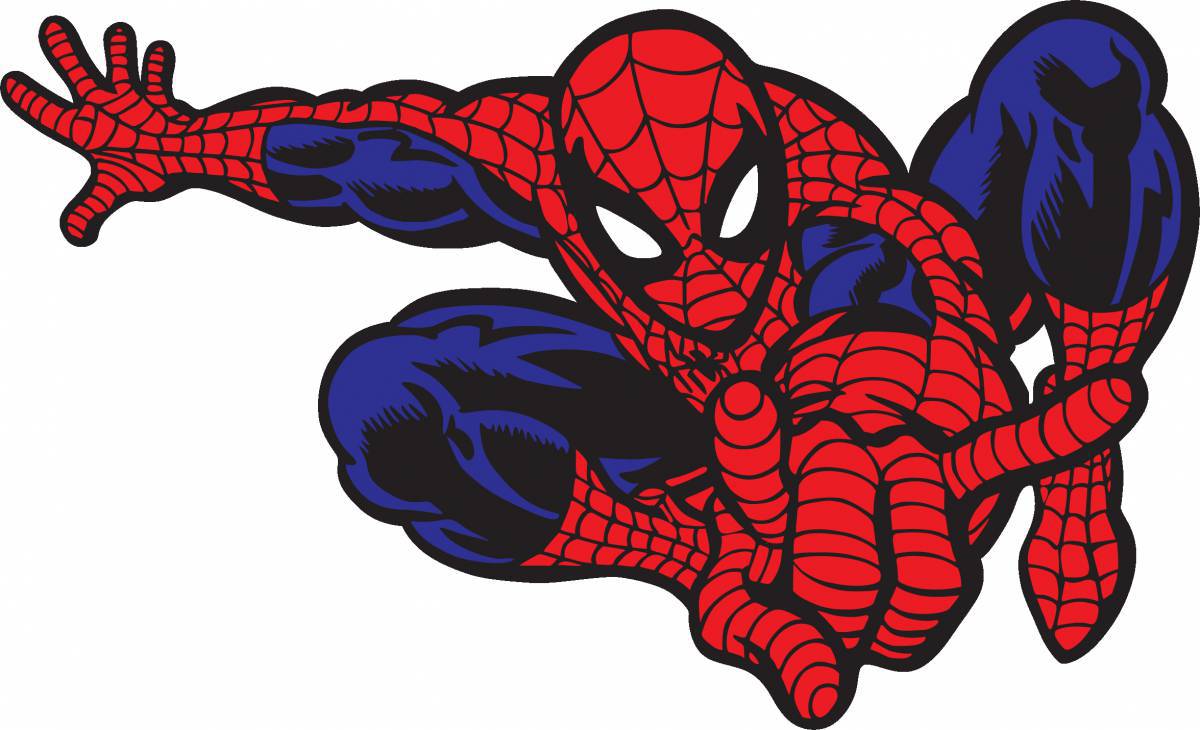 Человек паук для детей #12