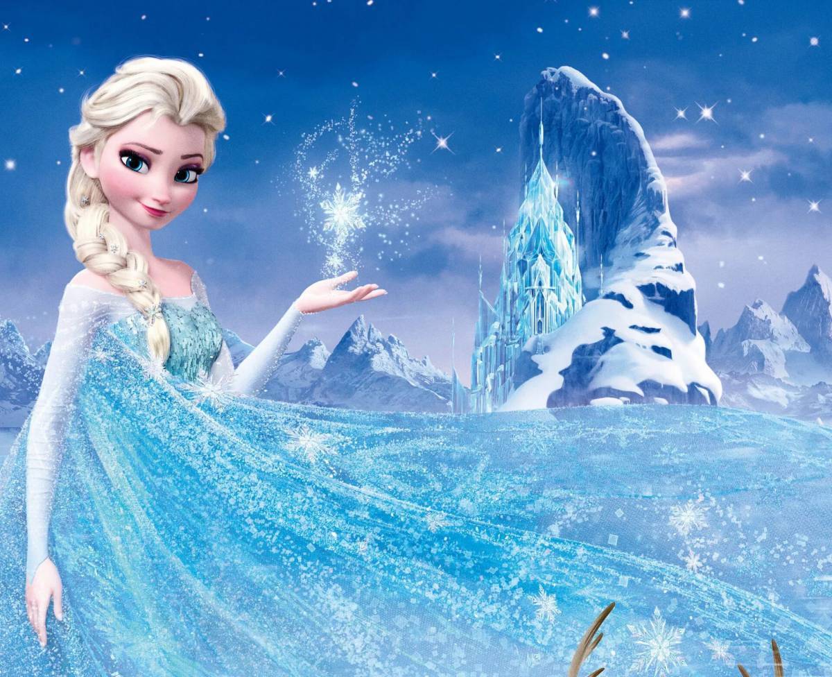 волшебный столик эльзы ледяной disney