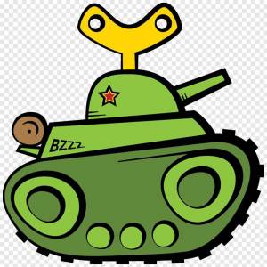 Раскраска танк для детей #16 #10130