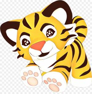 Раскраска тигр для детей #21 #10203