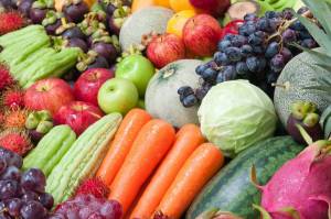 Раскраска фрукты и овощи #3 #10967