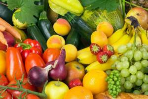 Раскраска фрукты и овощи #27 #10991