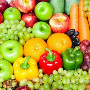 Раскраска фрукты и овощи #28 #10992