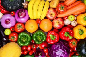 Раскраска фрукты и овощи #29 #10993