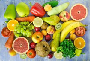 Раскраска фрукты и овощи #32 #10996