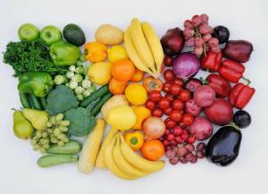 Раскраска фрукты и овощи #39 #11003