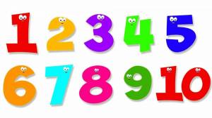 Раскраска цифры для детей #10 #11351