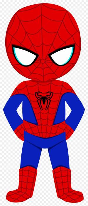 Раскраска человек паук для детей #11 #11530