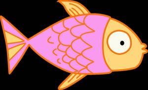 Раскраска рыбка для детей #17 #8780