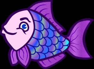Раскраска рыбка для детей #27 #8790