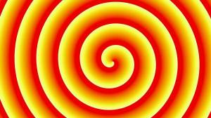 Раскраска спиральная #13 #9785