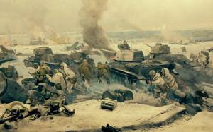 Раскраска сталинградская битва #2 #9860