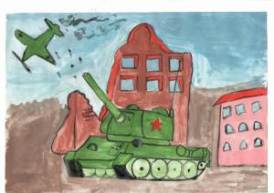 Раскраска сталинградская битва для детей #37 #9934