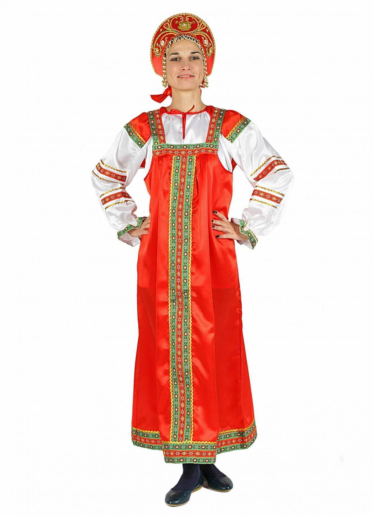 Русский костюм народный #6