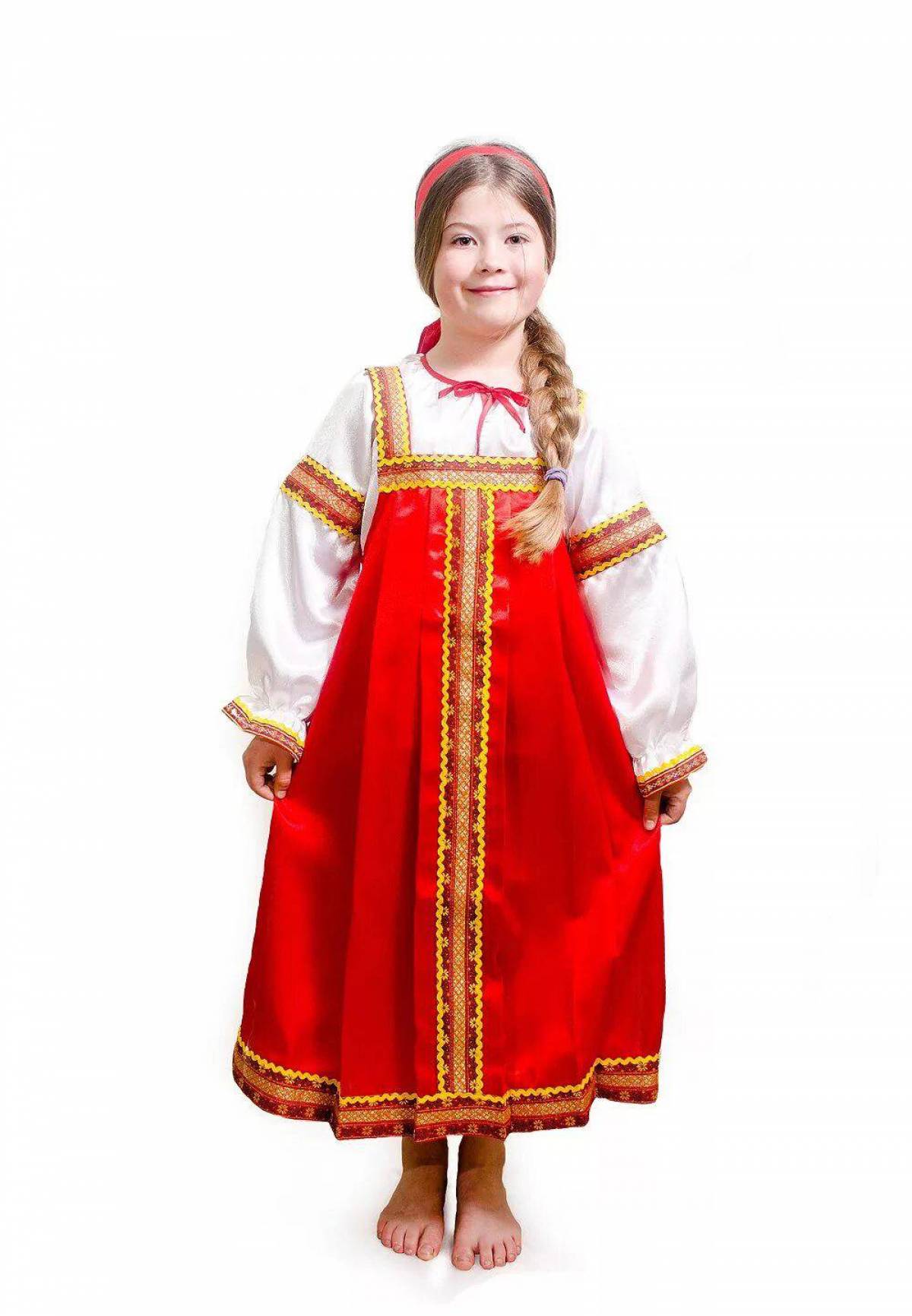 Русский костюм народный #9