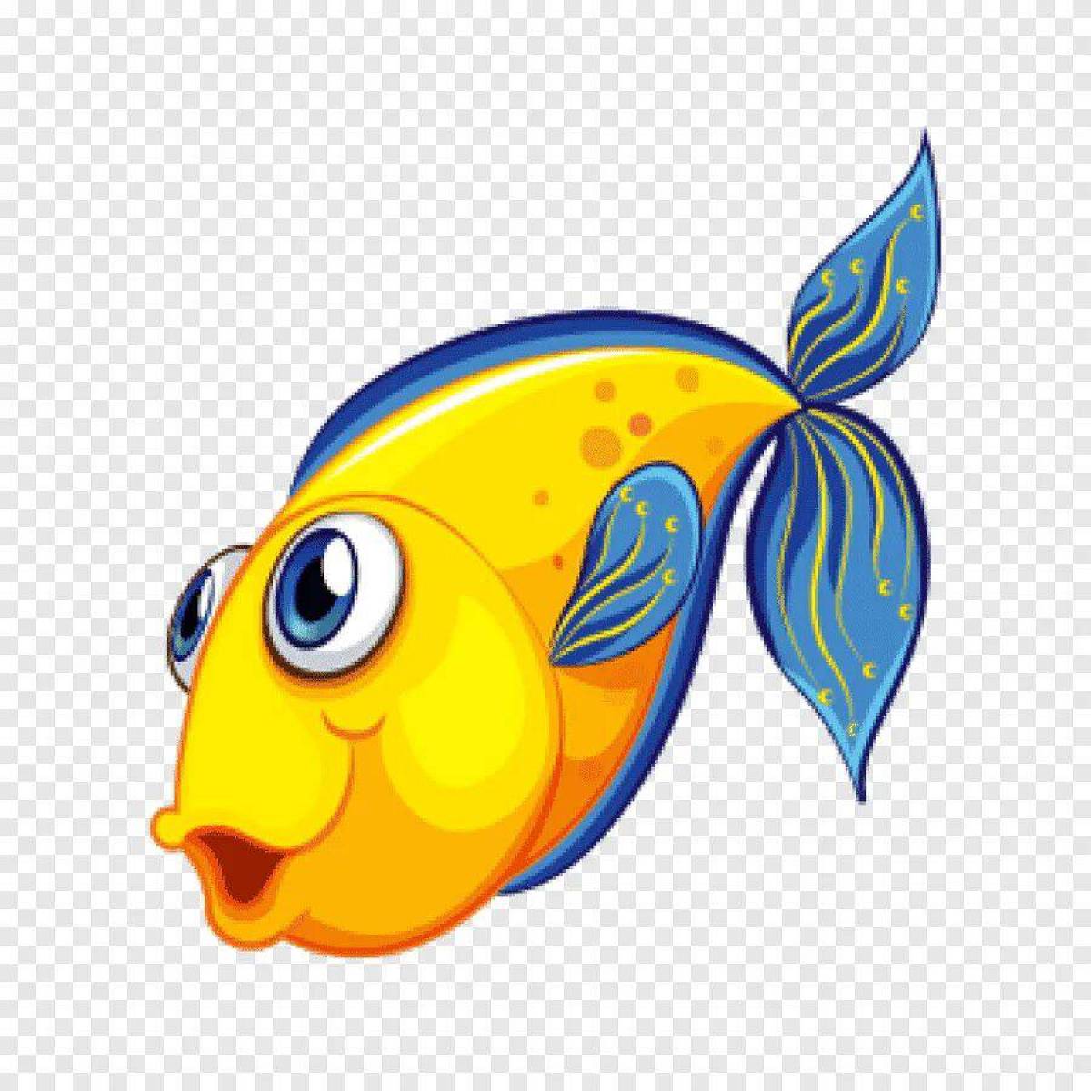 Рыбка для детей #14