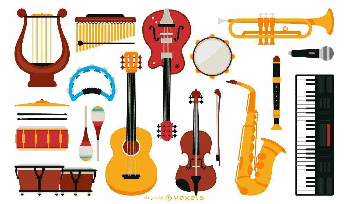 Музыкальные инструменты для детей #4