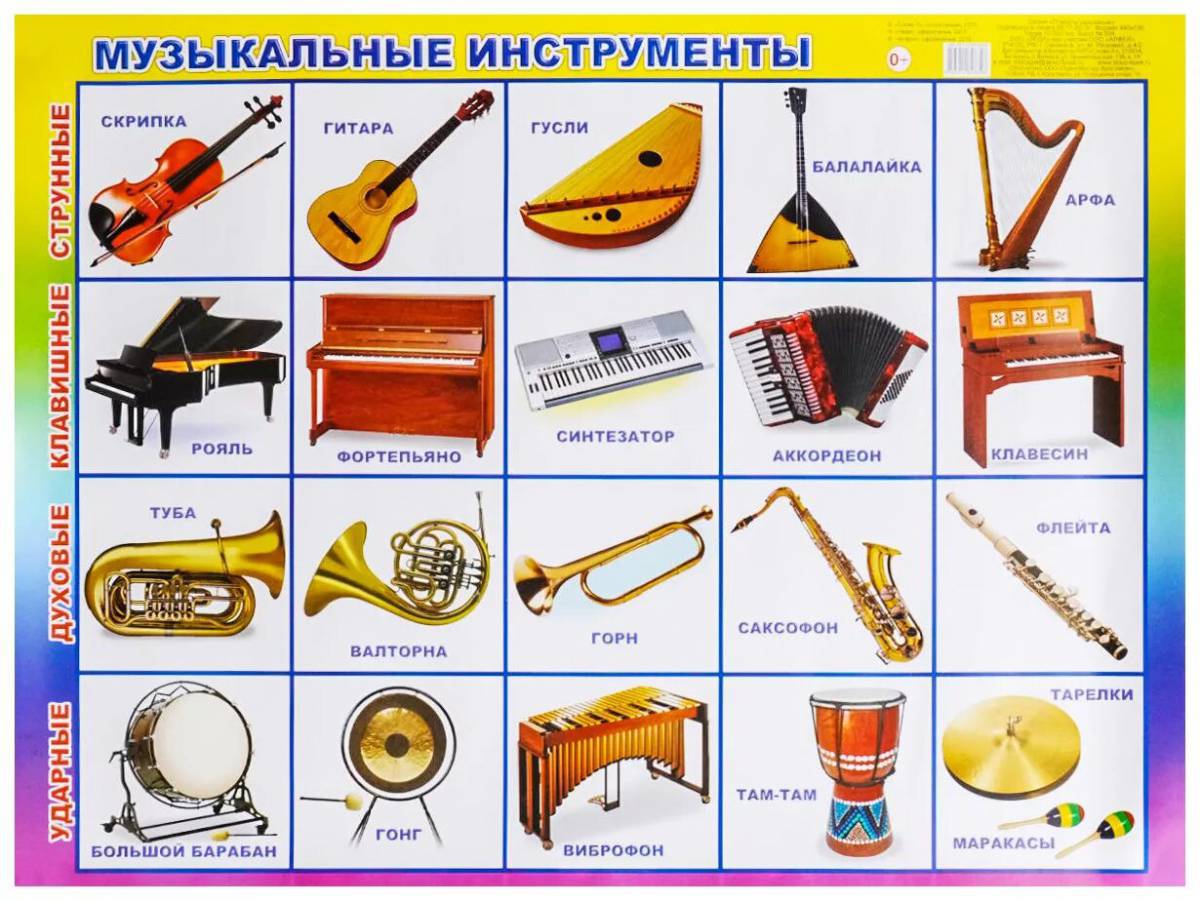 Музыкальные инструменты для детей #12